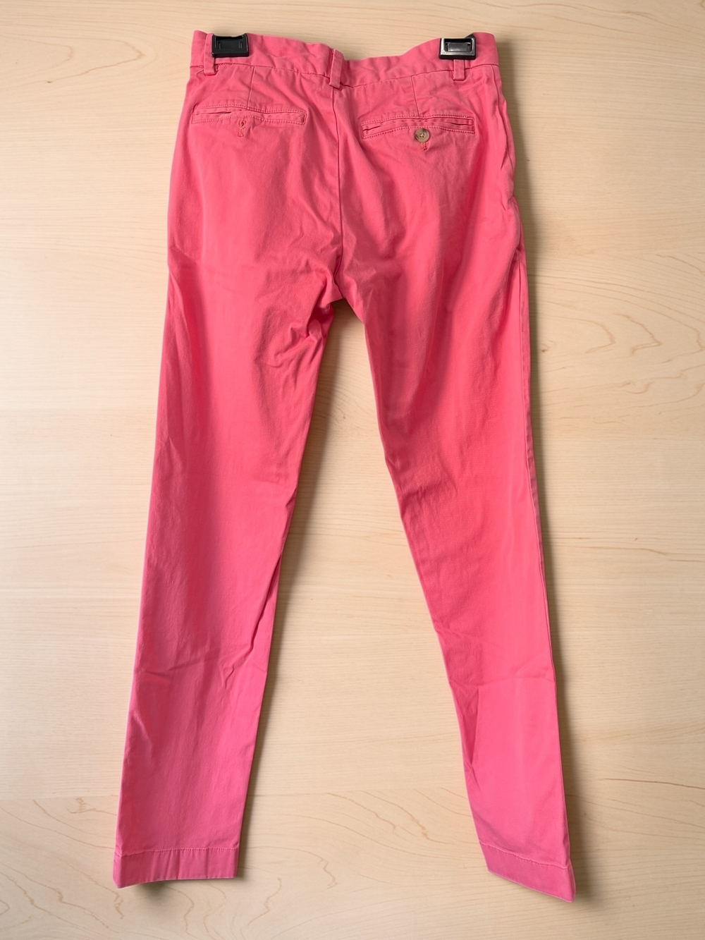 Vineyard Vines Breaker Pants Mens 28x30 Pink Slim Fit Stretch Chino Casual Prepp - Picture 2 of 4
